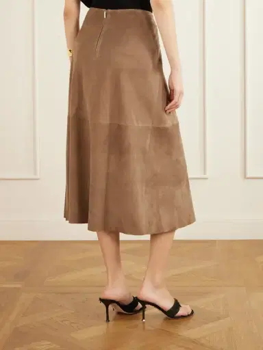 ARMA Melita Suede Midi Skirt | Thumbnail 3 ARMA Melita Suede Midi Skirt | Thumbnail 3