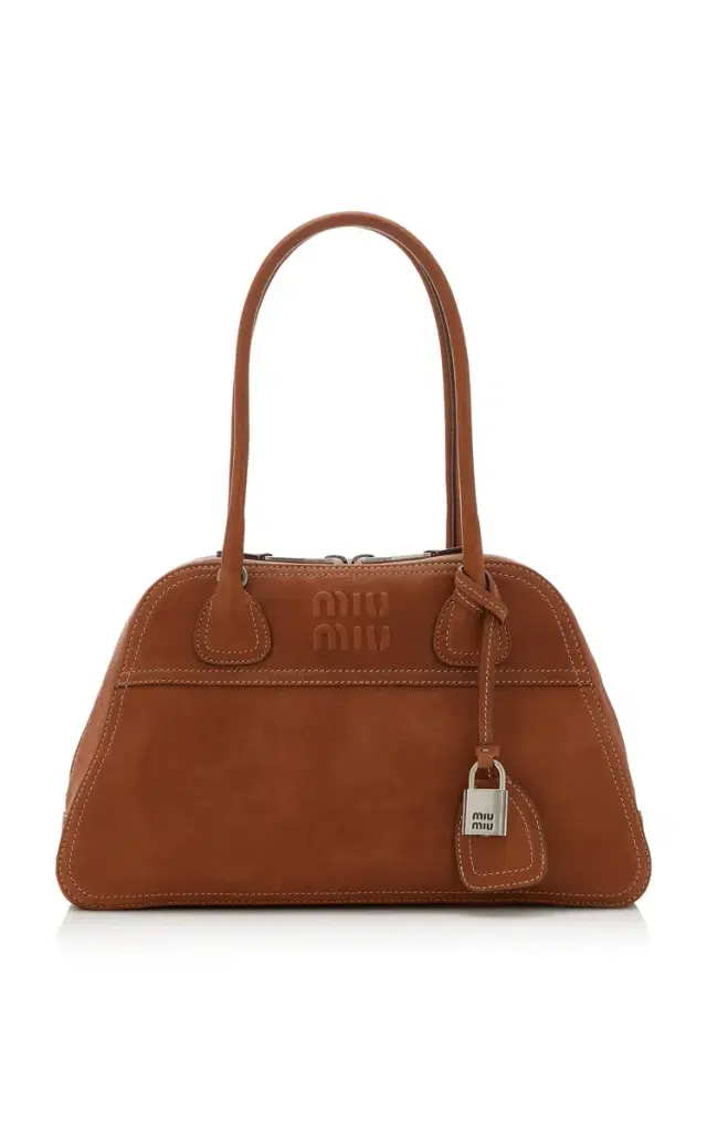 Miu Miu Vivant Suede Bag