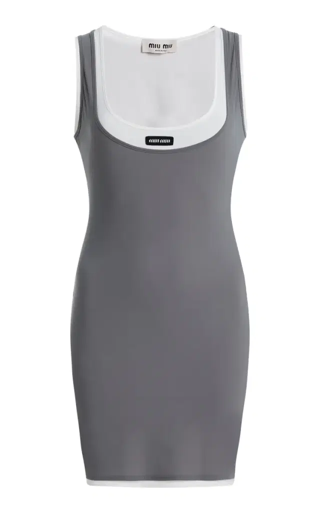 Miu Miu Jersey Mini Dress