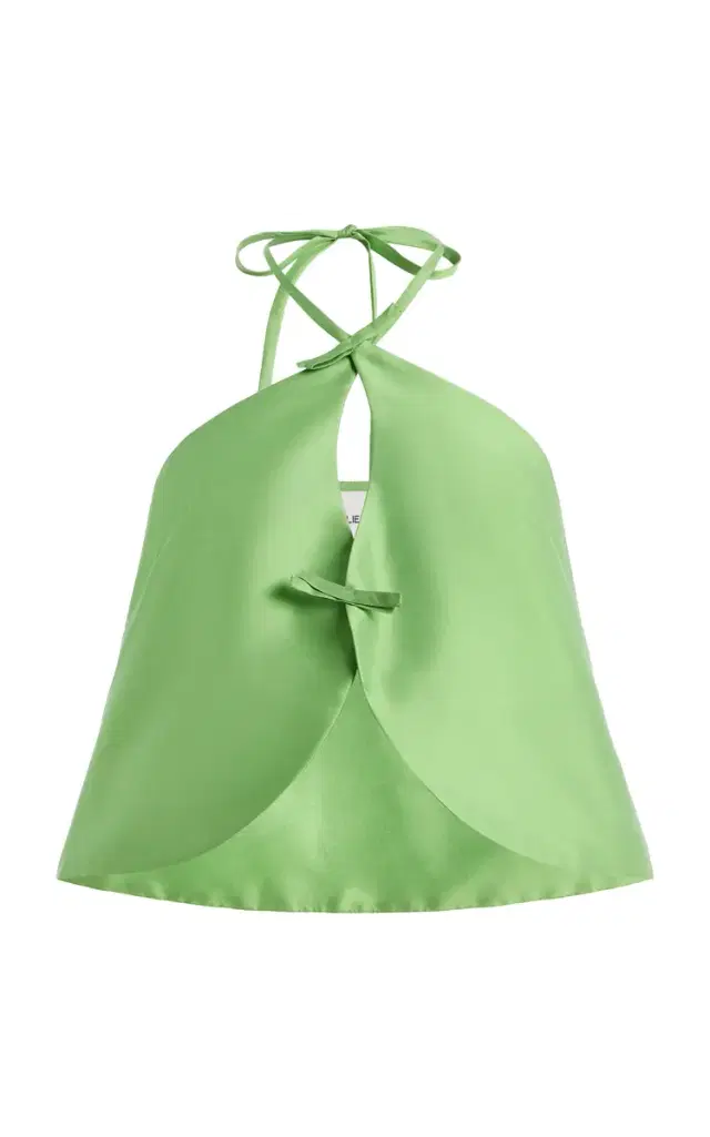 Marlies Grace Exclusive Celeste Taffeta Halter Top