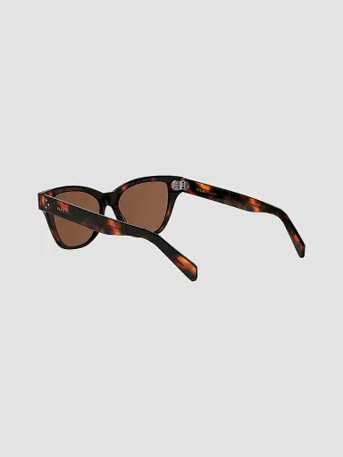 CELINE Women's 3 Dots HD 52MM Cat-Eye Sunglasses - Dark Havana Brown | Thumbnail 4