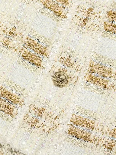 Ramy Brook Women's Wesley Tweed Short-Sleeve Jacket | Thumbnail 7