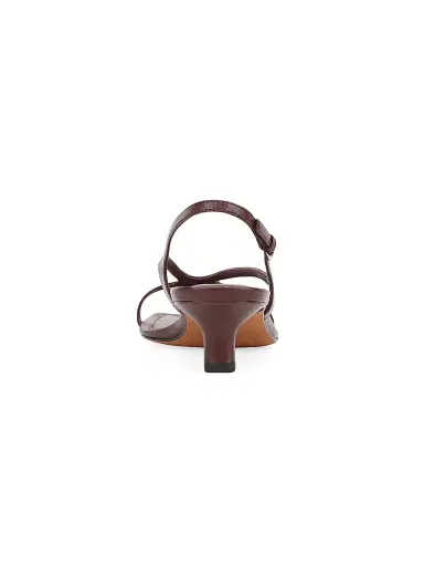 Vince Women's 40MM Posie Leather Slingback Sandals - Mulberry - Size 9 | Thumbnail 3 Vince Women's 40MM Posie Leather Slingback Sandals - Mulberry - Size 9 | Thumbnail 3