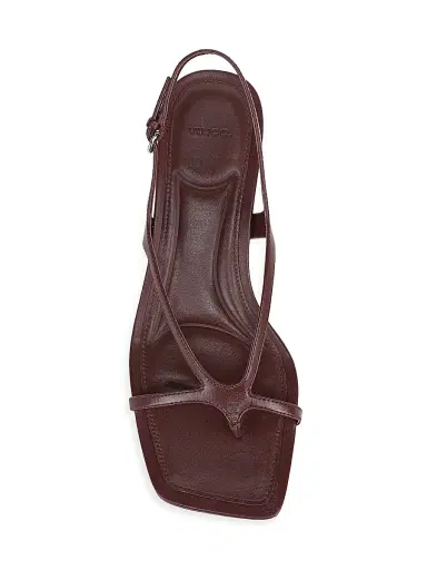 Vince Women's 40MM Posie Leather Slingback Sandals - Mulberry - Size 9 | Thumbnail 4 Vince Women's 40MM Posie Leather Slingback Sandals - Mulberry - Size 9 | Thumbnail 4