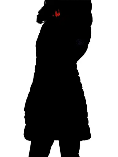 Gorski Women's Apres-Ski Jacket with Detachable Toscana Lamb Hood Trim - Black | Thumbnail 3