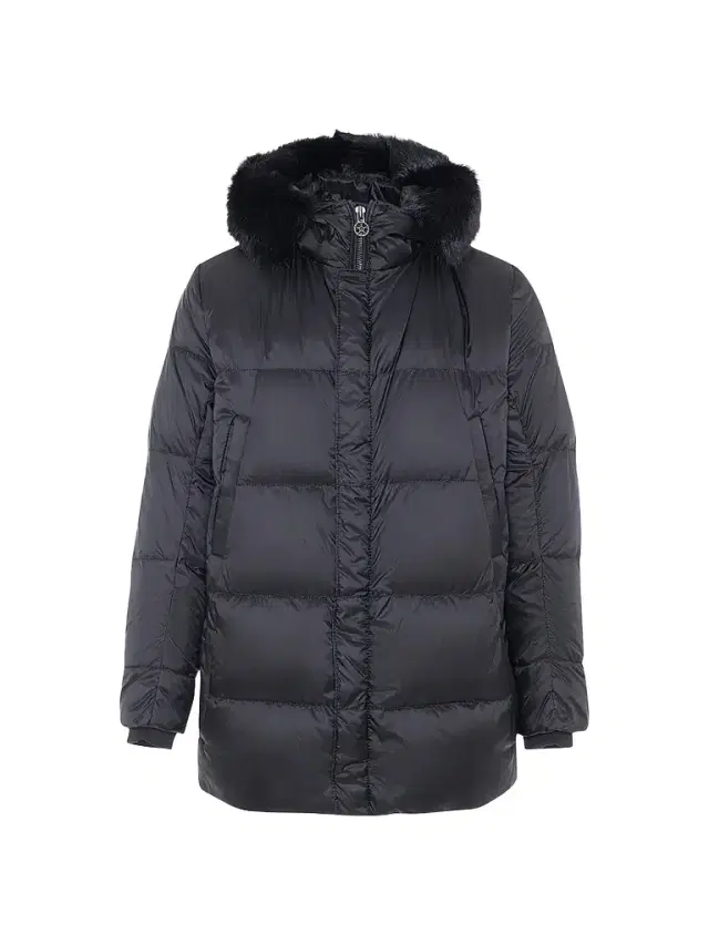 Gorski Men's Apres-Ski Parka with Detachable Toscana Lamb Hood Trim - Black Black