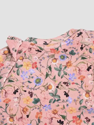 Molo Baby Girl's & Little Girl's Disc Floral Cotton Sweatshirt - Delicate Mini | Thumbnail 4