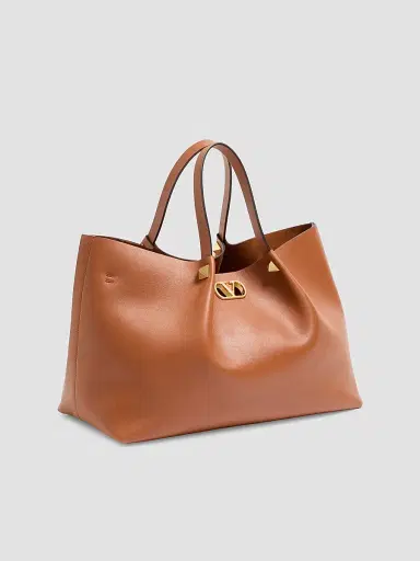 Valentino Garavani Women's Large Soft Leather Shopping Bag | Thumbnail 5 Valentino Garavani Women's Large Soft Leather Shopping Bag | Thumbnail 5