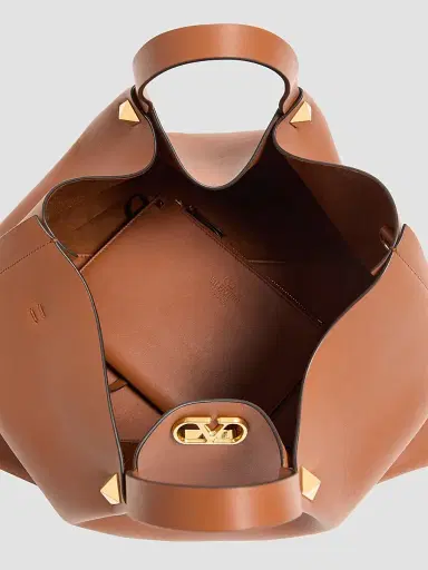 Valentino Garavani Women's Large Soft Leather Shopping Bag | Thumbnail 7 Valentino Garavani Women's Large Soft Leather Shopping Bag | Thumbnail 7