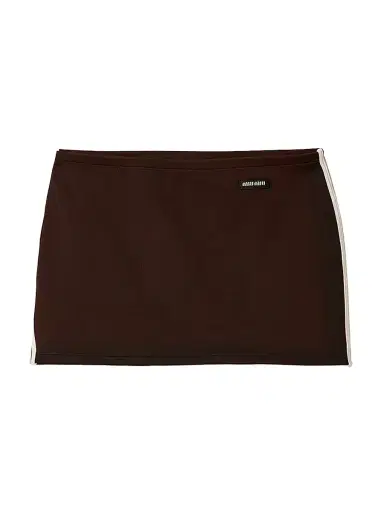 Miu Miu Women's Technical Yarn Miniskirt | Thumbnail 1