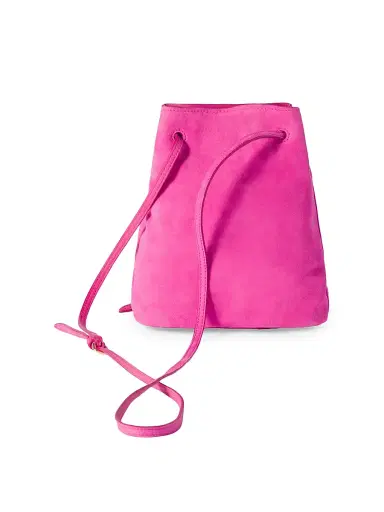 Miu Miu Women's Suede Pouch - Pink | Thumbnail 3