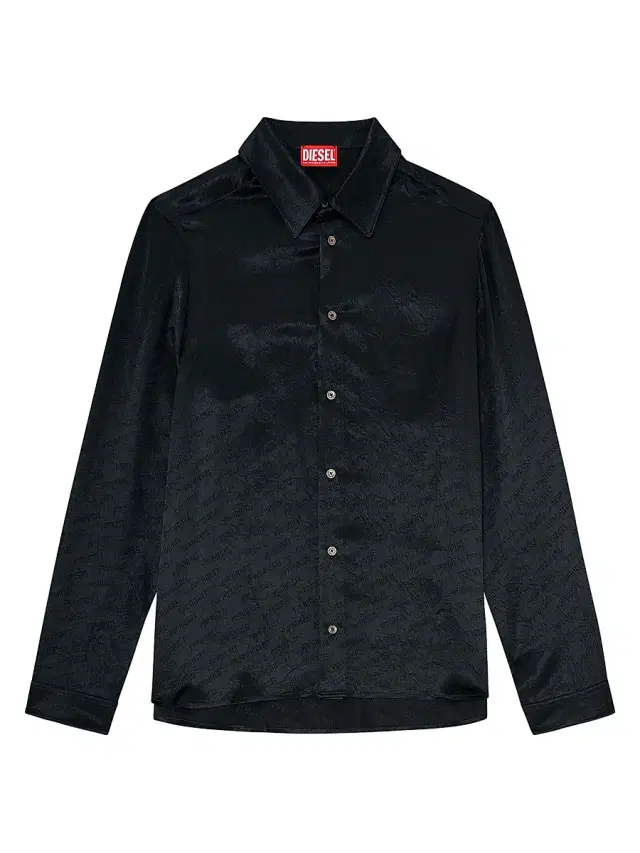 Diesel Men's Kinny Satin Shirt - Black