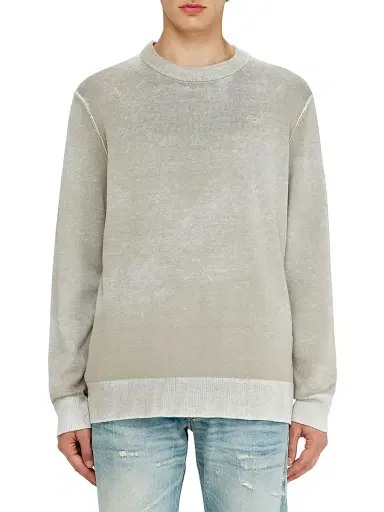 Diesel Men's Laurent Faded Cotton Sweater | Thumbnail 3