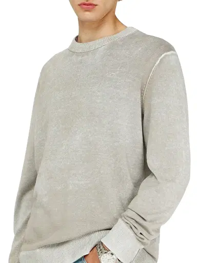 Diesel Men's Laurent Faded Cotton Sweater | Thumbnail 5