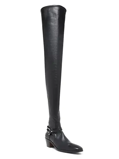 Tom Ford Women's 45MM Leather Over-The-Knee Boots | Thumbnail 2