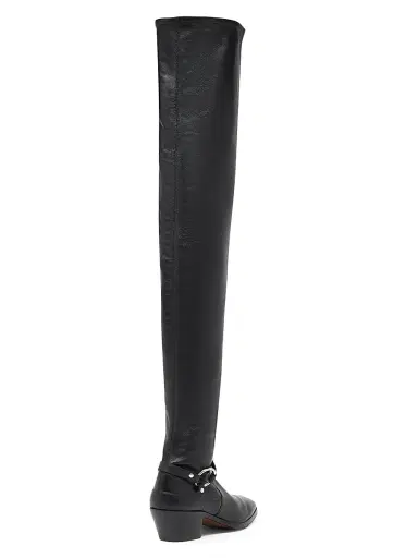 Tom Ford Women's 45MM Leather Over-The-Knee Boots | Thumbnail 3