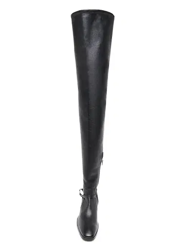Tom Ford Women's 45MM Leather Over-The-Knee Boots | Thumbnail 4