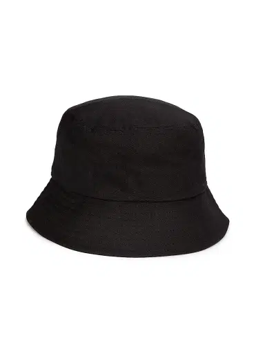 MM6 MAISON MARGIELA Men's Logo Cotton Bucket Hat | Thumbnail 2 MM6 MAISON MARGIELA Men's Logo Cotton Bucket Hat | Thumbnail 2