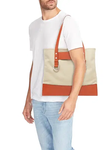 Marni Men's Logo Tote Bag | Thumbnail 2 Marni Men's Logo Tote Bag | Thumbnail 2