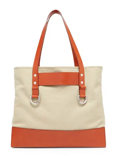 Marni Men's Logo Tote Bag | Thumbnail 1 Marni Men's Logo Tote Bag | Thumbnail 1