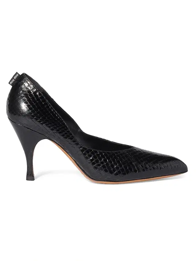 Miu Miu Women's Ayers Patent Leather Pumps - Black