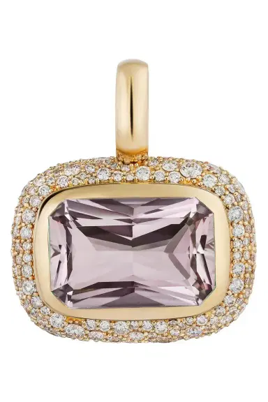 Mason and Books Amethyst Jumbo Floret East West Pendant | Thumbnail 1