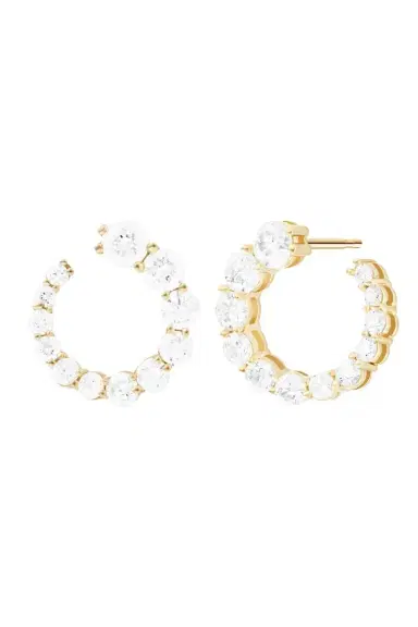 Melissa Kaye Aria Diamond Earwrap Earrings | Thumbnail 1 Melissa Kaye Aria Diamond Earwrap Earrings | Thumbnail 1