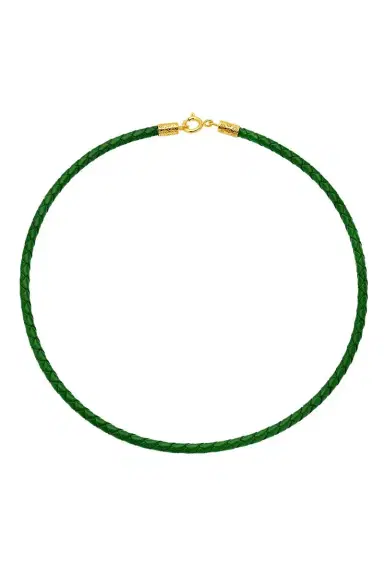 BUDDHA MAMA Army Green Cord Necklace | Thumbnail 1 BUDDHA MAMA Army Green Cord Necklace | Thumbnail 1