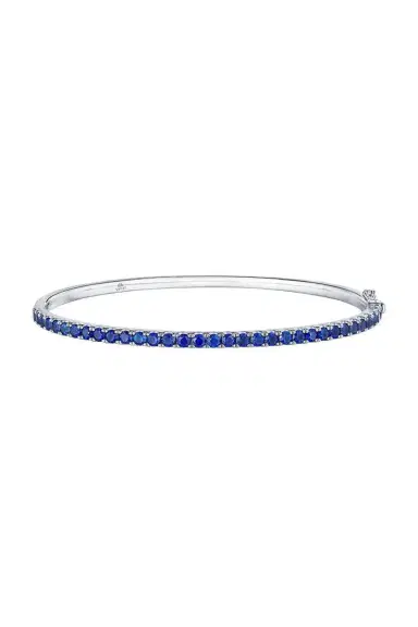 KWIAT Blue Sapphire Sapphire Stackable Bangle Bracelet | Thumbnail 1
