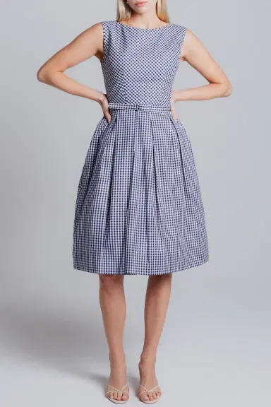 CATHERINE REGEHR Boat Neck Day Dress | Thumbnail 2