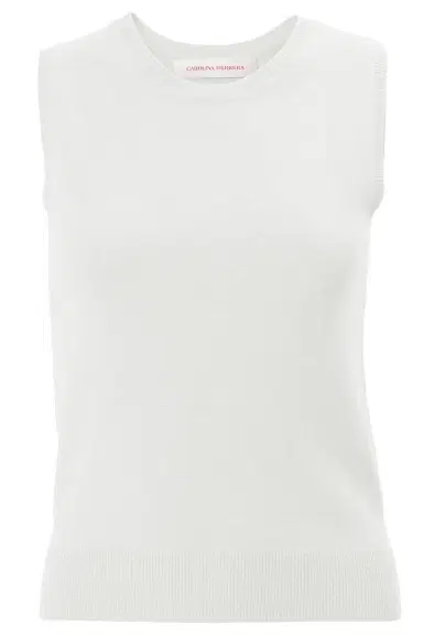 Carolina Herrera Crew Neck Tank | Thumbnail 1 Carolina Herrera Crew Neck Tank | Thumbnail 1
