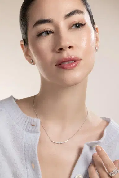 KWIAT Diamond Lyric Necklace | Thumbnail 2