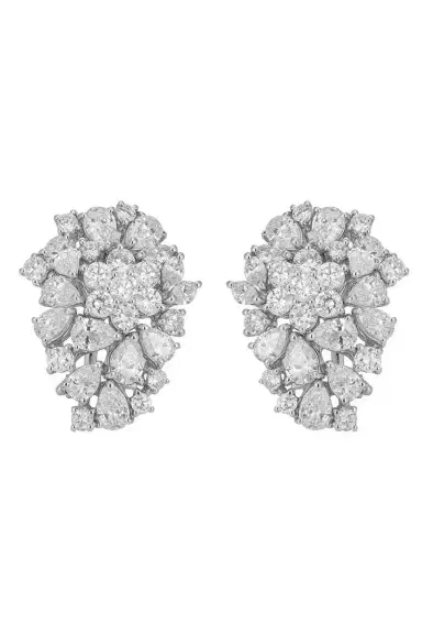 Zydo Diamond Multi Flower Pear Shape Earrings | Thumbnail 1 Zydo Diamond Multi Flower Pear Shape Earrings | Thumbnail 1