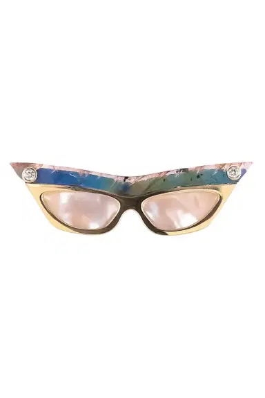 EDINA KISS Diamond Pearl Sunglasses Pendant | Thumbnail 1 EDINA KISS Diamond Pearl Sunglasses Pendant | Thumbnail 1