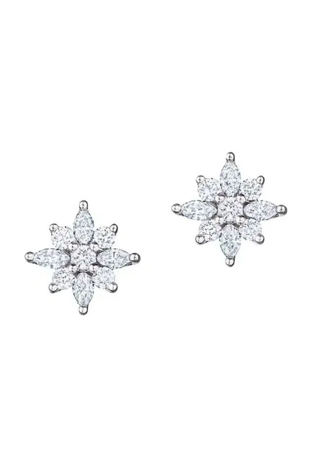 KWIAT Diamond Petite Star Stud Earrings