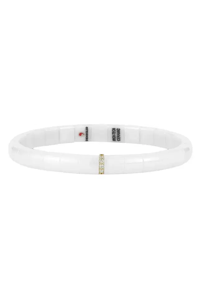 ROBERTO DEMEGLIO Diamond Pura White Bracelet