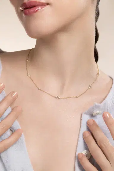KWIAT Diamond Quad String Necklace | Thumbnail 2