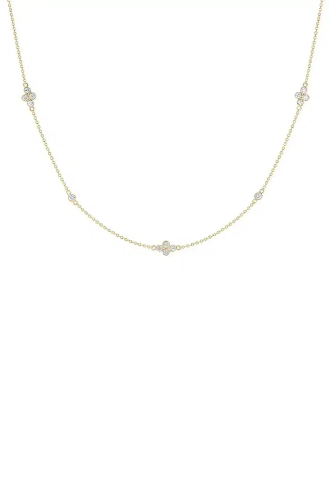KWIAT Diamond Quad String Necklace