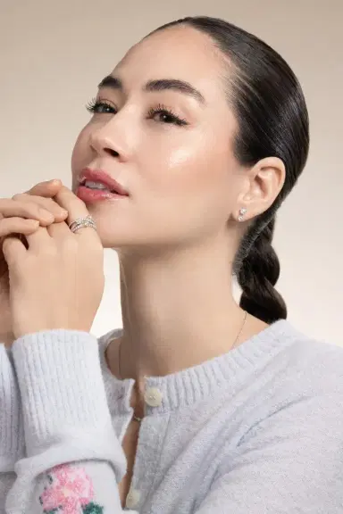 KWIAT Diamond Small Star Set Starry Night Earrings | Thumbnail 4