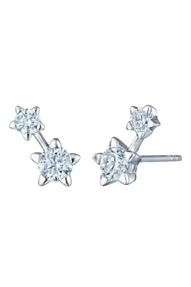 KWIAT Diamond Small Star Set Starry Night Earrings | Thumbnail 1