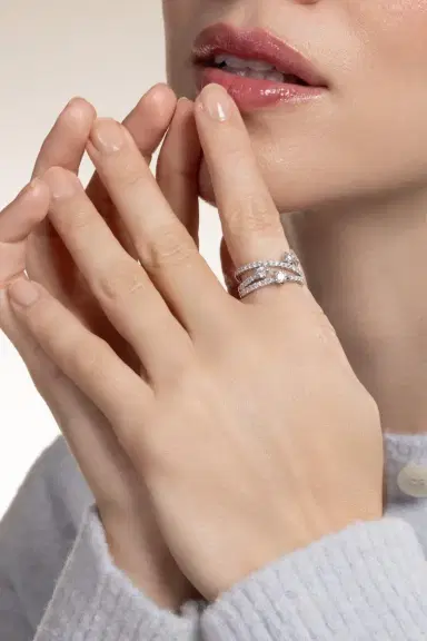 KWIAT Diamond Star Set Starry Night Ring | Thumbnail 3