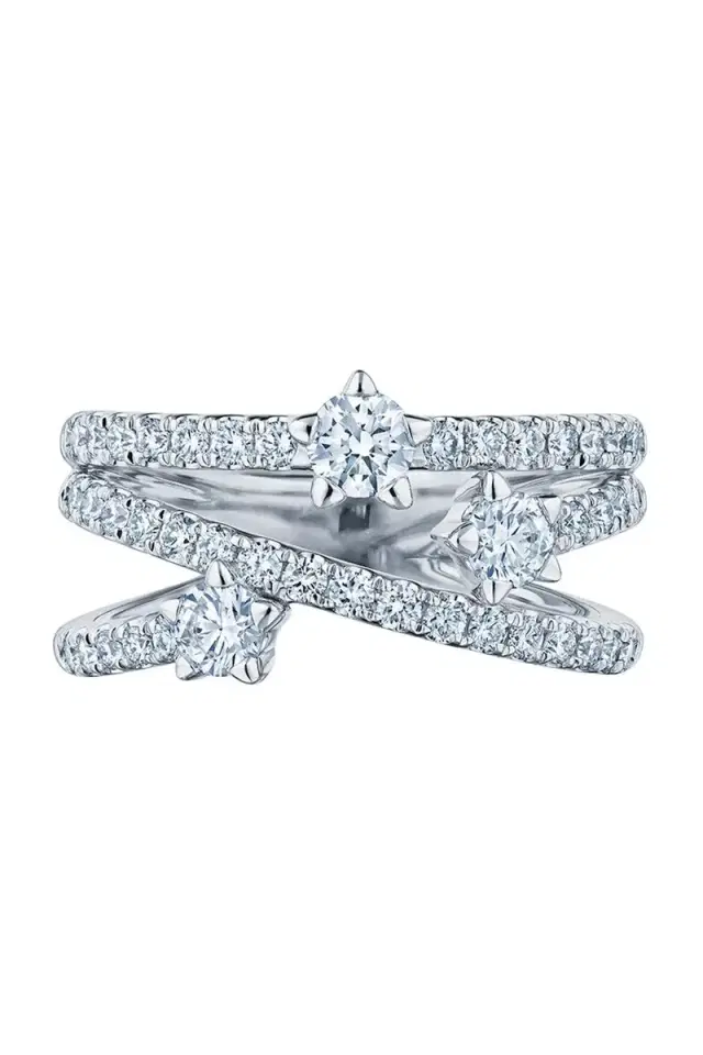KWIAT Diamond Star Set Starry Night Ring