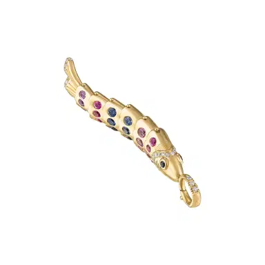 Eden Presley Large Pastel Swedish Fish Pendant | Thumbnail 3