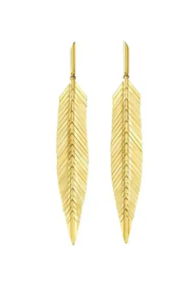 CADAR Medium Feather Drop Earrings | Thumbnail 1 CADAR Medium Feather Drop Earrings | Thumbnail 1