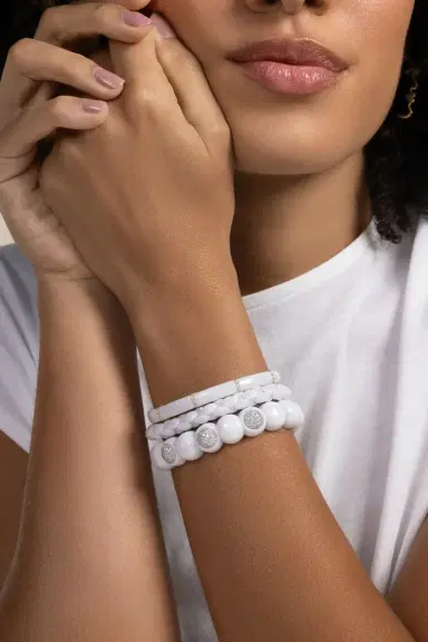 ROBERTO DEMEGLIO Nine Diamond Pura White Bracelet | Thumbnail 2 ROBERTO DEMEGLIO Nine Diamond Pura White Bracelet | Thumbnail 2
