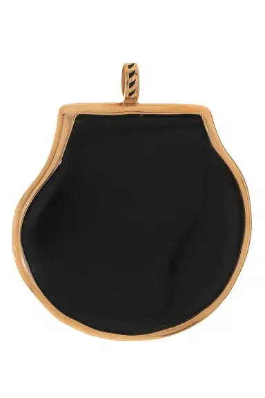 DEZSO BY SARA BELTRÁN Onyx Grande Scallop Charm | Thumbnail 5 DEZSO BY SARA BELTRÁN Onyx Grande Scallop Charm | Thumbnail 5
