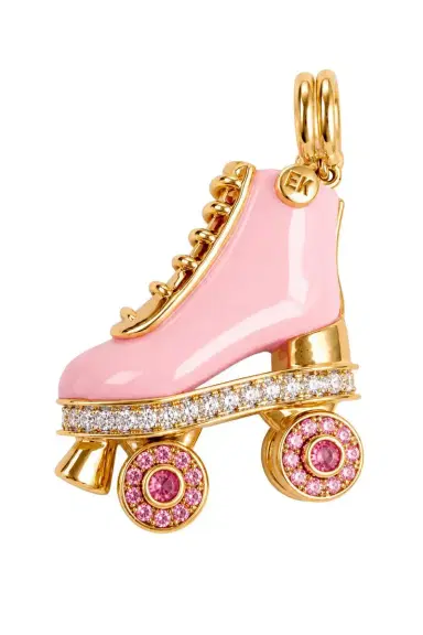 EDINA KISS Opal Sapphire Rollerskate Pendant | Thumbnail 1 EDINA KISS Opal Sapphire Rollerskate Pendant | Thumbnail 1