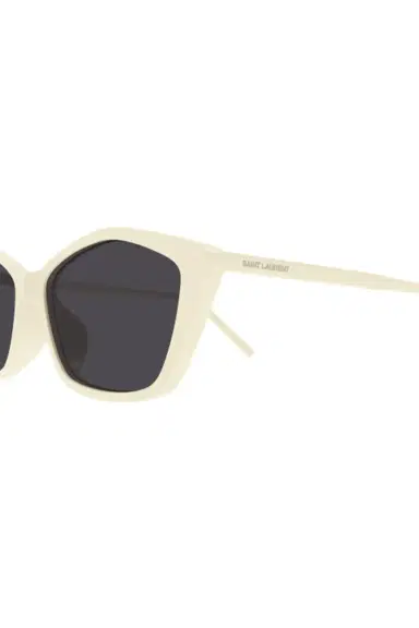 Saint Laurent Rectangle Sunglasses - Ivory Black | Thumbnail 5 Saint Laurent Rectangle Sunglasses - Ivory Black | Thumbnail 5