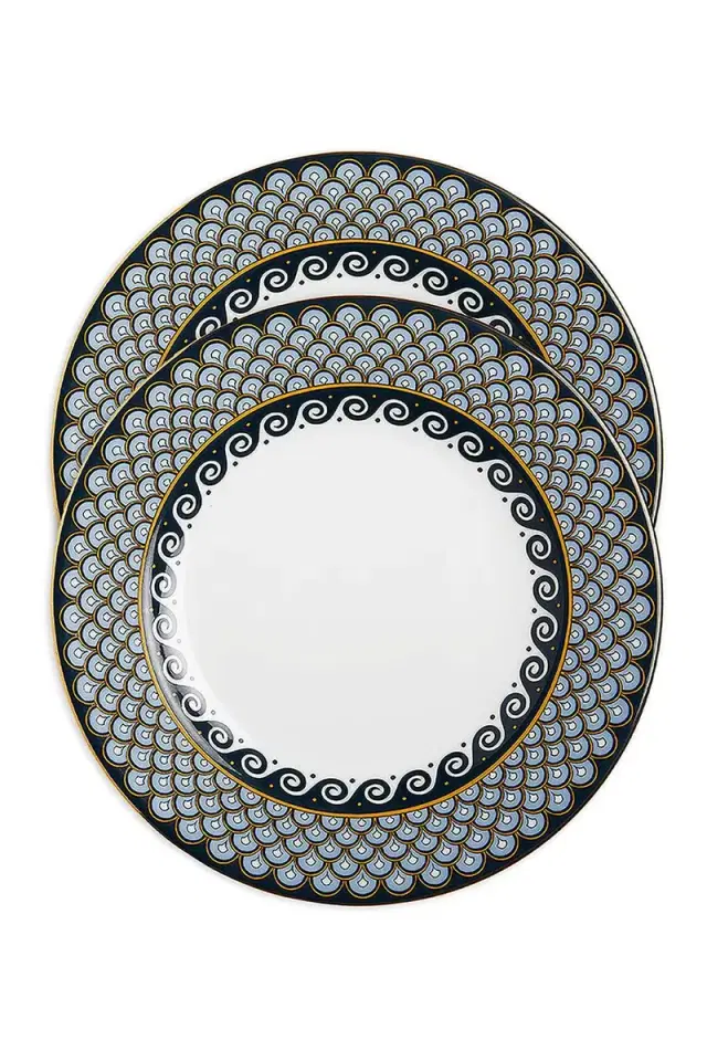 La DoubleJ Set Of 2 Dinner Plates - Odysseus