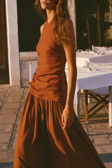 Faithfull Tali Maxi Dress | Thumbnail 2